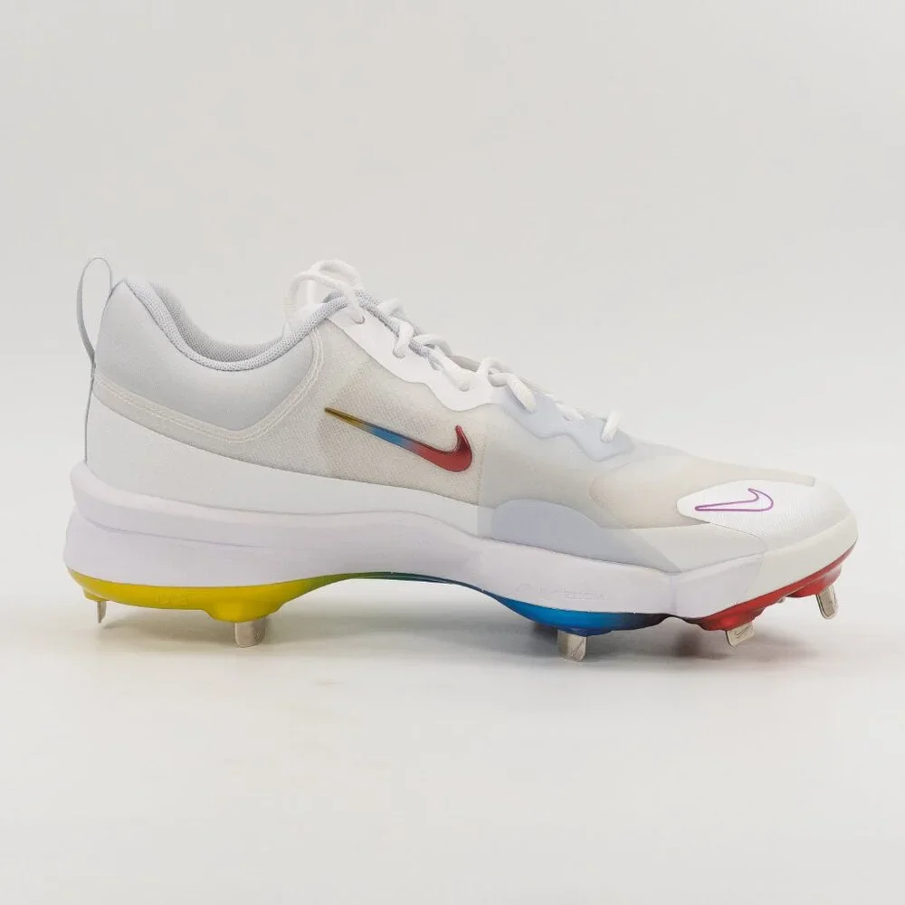 Nike Force Zoom Trout 9 Pro 'White Hyper Violet' FB2907-106 Baseball Multi Size